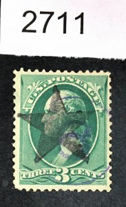 US # 184 USED $ LOT #2711