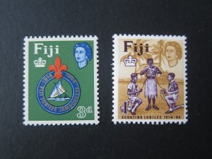 Fiji 1964 Sc 206-207 set MH