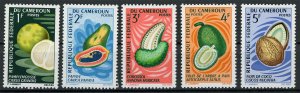 Cameroun 460-464 MNH : Fruits (short set)