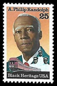 PCBstamps   US #2402 25c A.P. Randolph, Black Heritage, MNH, (50)