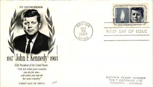 #1246 John F. Kennedy = Fleetwood Cachet