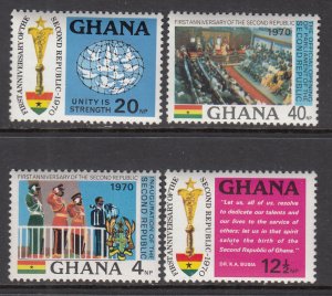 Ghana 398-401 MNH VF
