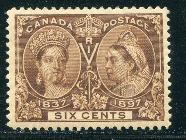 Canada #55  Mint XF  -    Lakeshore Philatelics