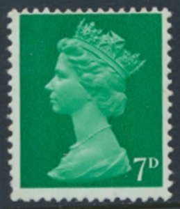 GB Machin 7d 2 bands SG 282a  SC# MH10 MNH see details  and scans    