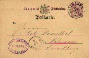 Germany, Government Postal Card