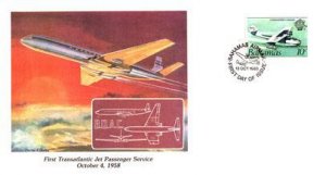 Worldwide First Day Cover, Aviation, Balloons, Bahamas