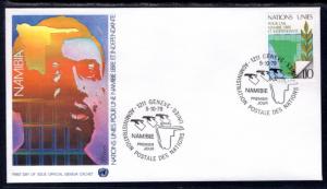 UN Geneva 86 Namibia Geneva U/A FDC