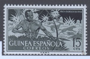Spanish Guinea, Scott #333, MH