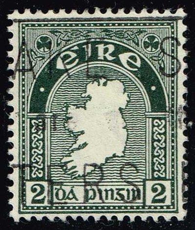 Ireland #109 Map of Ireland; Used (1.40)