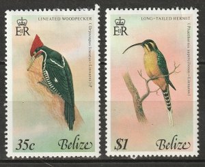 Belize 1979 Sc 418,421 MH*