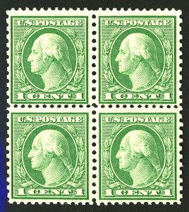 U.S. #538 MINT Block OG NH 