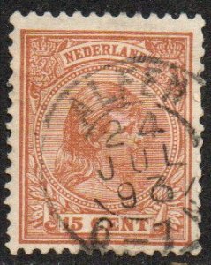 Netherlands Sc #45 Used