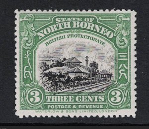 North Borneo SG# 163 Mint Light Hinged - S19863