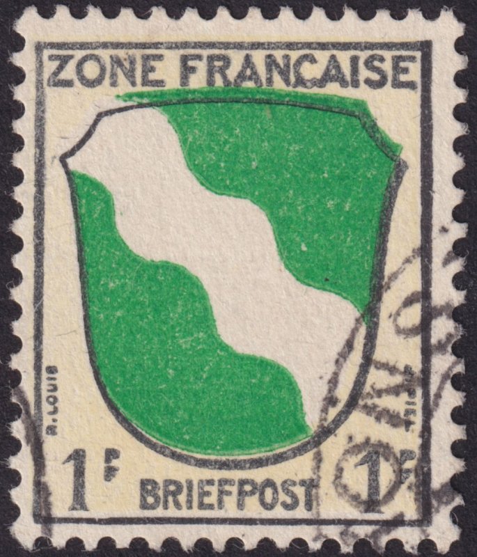 Germany French Zone 1945-1946 #4N1 - 4N13 vf u