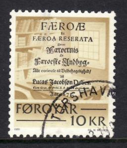  Faroe Islands 69 Used VF  