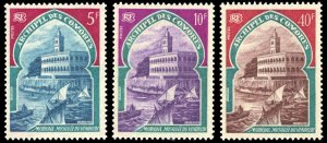 Comoro Islands 1970 Scott #87-89 Mint Never Hinged