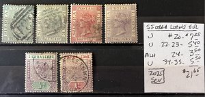 Sierra Leone Selection #20//35- SCV=$21.65