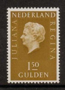 NETHERLANDS SG1080 1969 1g50 BROWN MNH