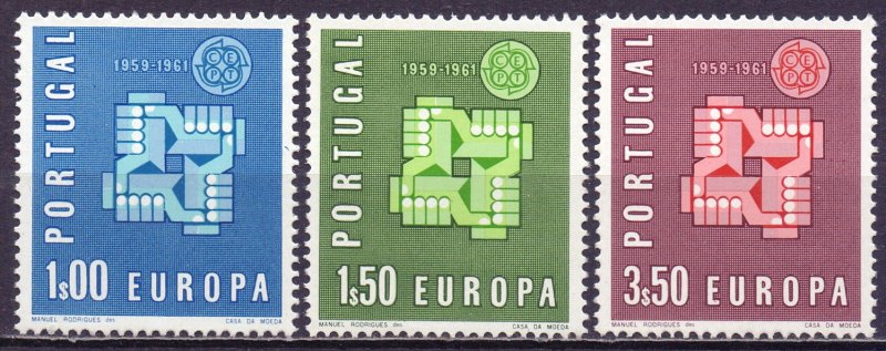 Portugal. 1961. 907-9. Europe. MNH.