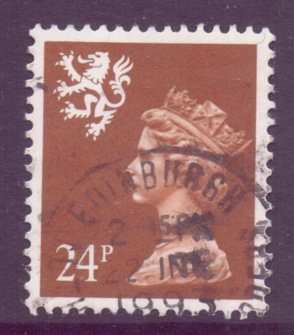 GB Regional Scotland, 1971 Machin 24p used