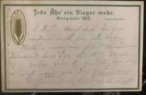 1914 Judendorf Austria Postcard Cover To Graz Styrian military aid Label