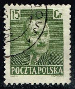 Poland #492 Pres. Boleslaw Bierut; used (0.25)