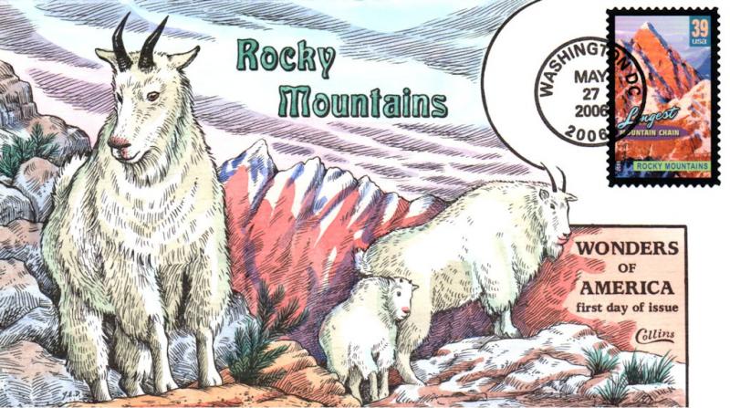 #4062 Rocky Mountains Collins FDC