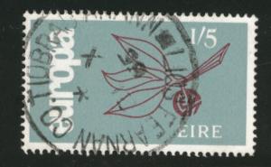 Ireland Scott 205 used 1965 Europa Key stamp CV$2.75