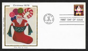 UNITED STATES FDC 15¢ Christmas Santa 1979 Colorano