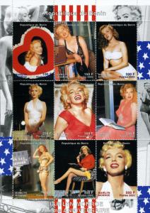 MARILYN MONROE 40th.Anniversary Sheet Perforated Mint (NH)