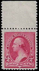 U.S. #220a MNH; 2c Washington (1890) - PF Certficate