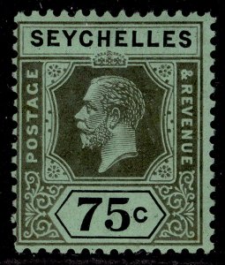 SEYCHELLES GV SG117, 50c dull purple & black, M MINT.