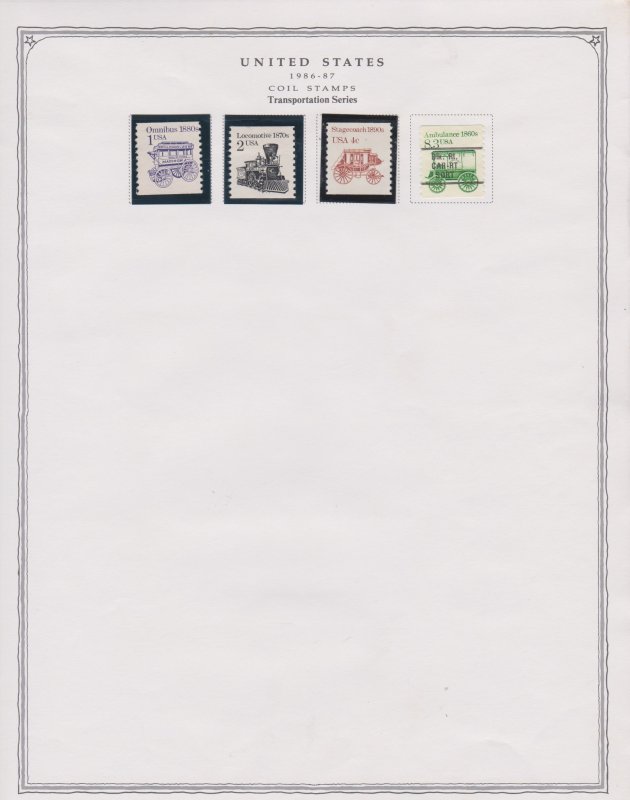 Americas Postage Stamps