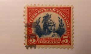  US #573 used perf 11 e2011 12361