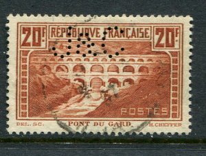 France #254a J&C perfin  - Make Me A Reasonable Offer