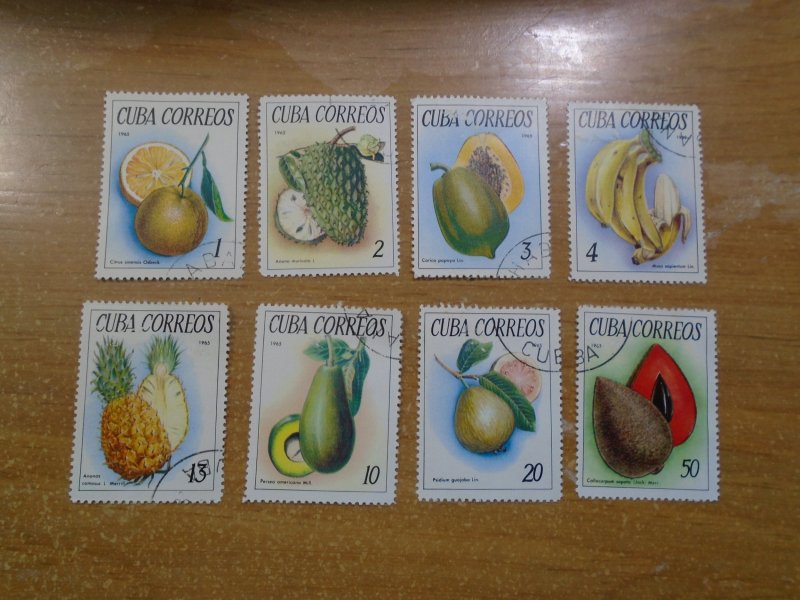 Cuba  #  1017-24  used