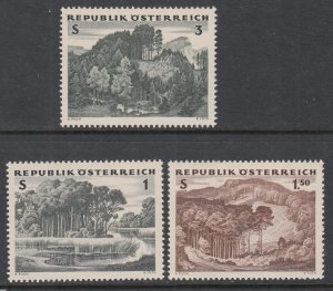 Austria 685-687 MNH VF