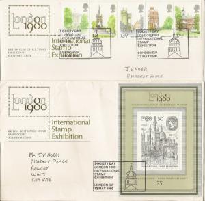 GB 1980 Society Day Stamp Exhibition