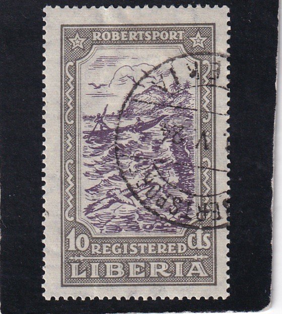 Liberia,  #  F34   used