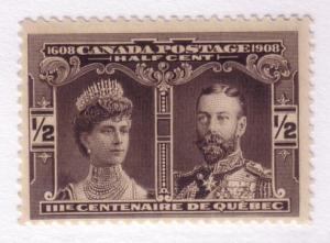 96 Canada Quebec Tercentenary, MNH F-VF CV $10.00