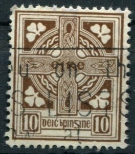 Ireland Sc#75 Used, 10p bis brn, Symbols 1922-34 (1923)