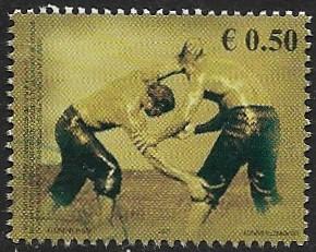 United Nations - Kosovo - # 85 - Wrestlers - used