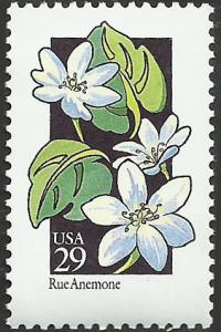 # 2694 MINT NEVER HINGED RUE ANEMONE