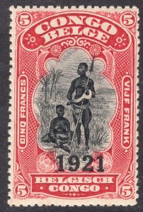 BELGIAN CONGO SCOTT 72