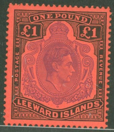 Leeward Islands #115b  Single