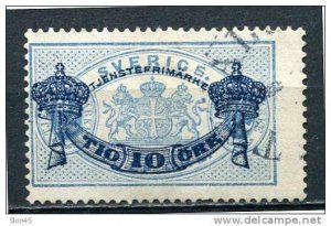 Sweden 1889 SC O26 MI 12 Used