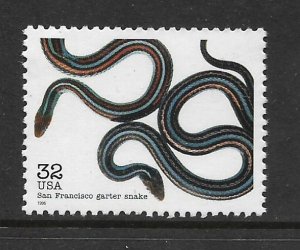 UNITED STATES, 3105K, MNH, GARDEN SNAKE