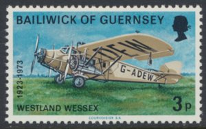 Guernsey SG 85  SC# 82 Aircraft Aviation   Mint Never Hinged see scan 