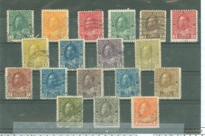 Canada #104-122  Single (Complete Set)