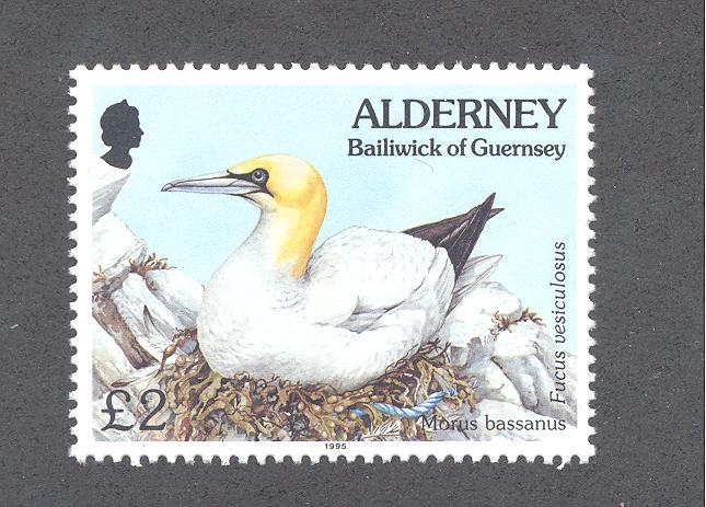 Alderney 87, F-VF, MNH